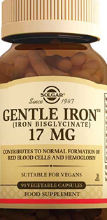 Solgar Gentle Iron 17 Mg